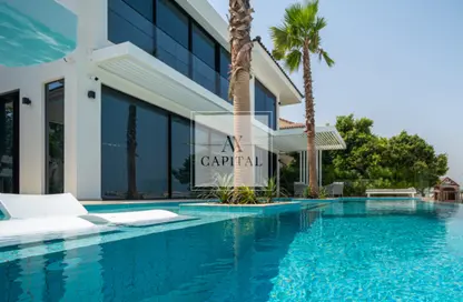 Villa - 5 Bedrooms - 6 Bathrooms for sale in Garden Homes Frond M - Garden Homes - Palm Jumeirah - Dubai