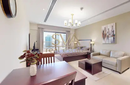 Apartment - Studio - 1 Bathroom for rent in Elite Downtown Residence - Downtown Dubai - Dubai