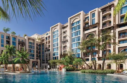 Apartment - 3 Bedrooms - 4 Bathrooms for sale in Bab Al Qasr Resort Residence - Masdar City - Abu Dhabi