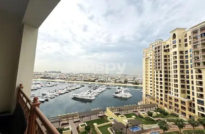 Apartment - 2 Bedrooms - 3 Bathrooms for rent in Marina Residences 1 - Marina Residences - Palm Jumeirah - Dubai