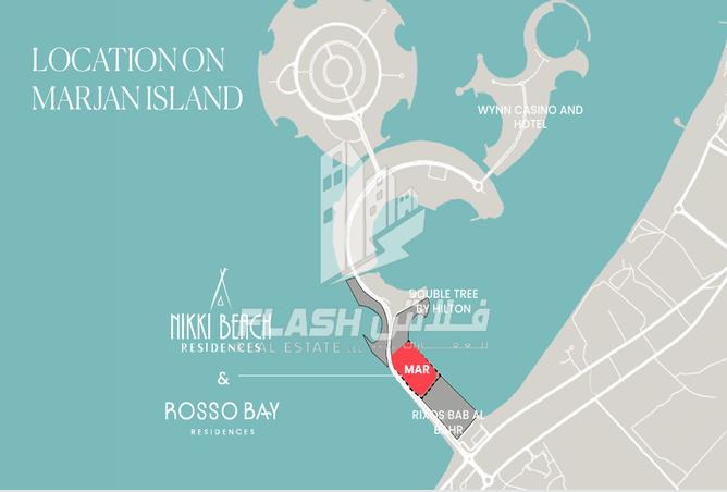 Apartment - 2 Bedrooms - 3 Bathrooms for sale in Nikki Beach Residences - Al Marjan Island - Ras Al Khaimah