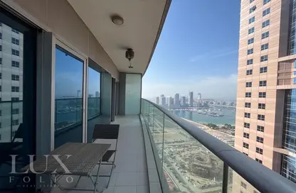 Apartment - 3 Bedrooms - 4 Bathrooms for rent in Damac Heights - Dubai Marina - Dubai