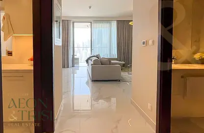 Apartment - 3 Bedrooms - 2 Bathrooms for rent in Boulevard Point - Downtown Dubai - Dubai