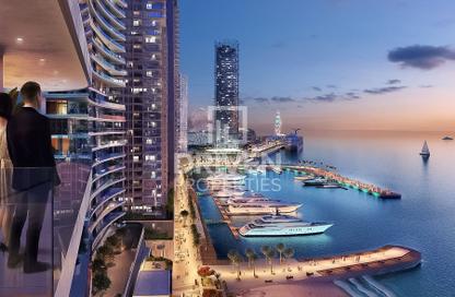 Apartment - 4 Bedrooms - 6 Bathrooms for sale in Seapoint - EMAAR Beachfront - Dubai Harbour - Dubai