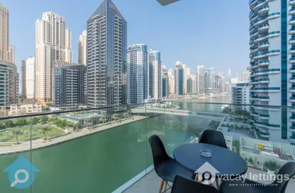 Apartment - 1 Bedroom - 2 Bathrooms for rent in Stella Maris - Dubai Marina - Dubai