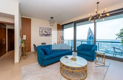 Apartment - 2 Bedrooms - 3 Bathrooms for rent in Burj Vista 1 - Burj Vista - Downtown Dubai - Dubai