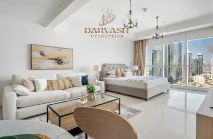 Apartment - 1 Bathroom for rent in The Court Tower - Business Bay - Dubai