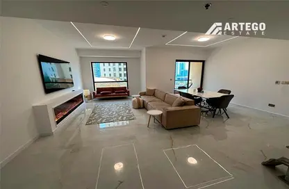 Apartment - 3 Bedrooms - 4 Bathrooms for sale in Shams 4 - Shams - Jumeirah Beach Residence - Dubai