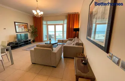 Apartment - 2 Bedrooms - 3 Bathrooms for rent in Al Haseer - Shoreline Apartments - Palm Jumeirah - Dubai