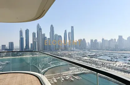 Apartment - 3 Bedrooms - 4 Bathrooms for rent in Marina Vista - EMAAR Beachfront - Dubai Harbour - Dubai