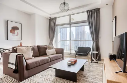 Apartment - 1 Bedroom - 2 Bathrooms for rent in Skyview Tower - Dubai Marina - Dubai