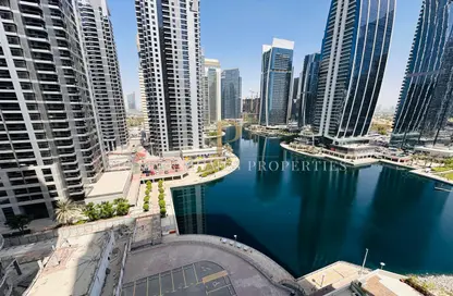 Apartment - 1 Bedroom - 2 Bathrooms for rent in MAG 214 - JLT Cluster R - Jumeirah Lake Towers - Dubai