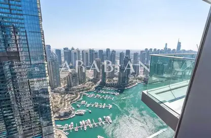 Apartment - 3 Bedrooms - 5 Bathrooms for sale in Damac Heights - Dubai Marina - Dubai