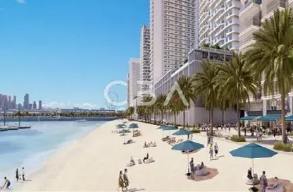 Apartment - 3 Bedrooms - 3 Bathrooms for sale in Beachgate by Address - EMAAR Beachfront - Dubai Harbour - Dubai