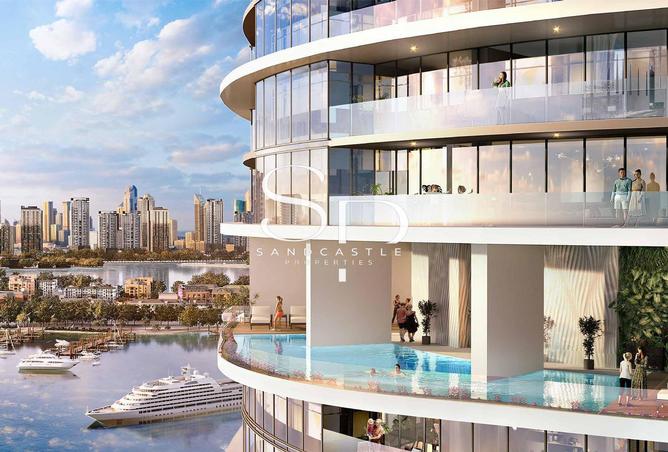 Apartment - 1 Bedroom - 2 Bathrooms for sale in Harbour Lights - Maritime City - Dubai