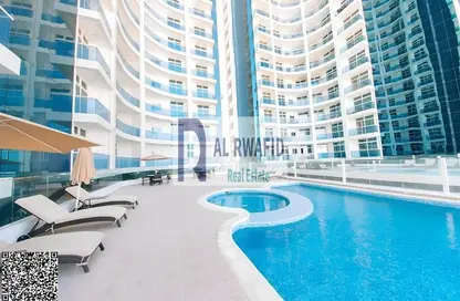 Apartment - 1 Bedroom - 2 Bathrooms for sale in Oasis Tower - Al Rashidiya 1 - Al Rashidiya - Ajman