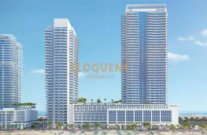 Apartment - 1 Bedroom - 1 Bathroom for sale in Seapoint - EMAAR Beachfront - Dubai Harbour - Dubai