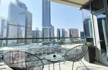 Apartment - 1 Bedroom - 2 Bathrooms for rent in Bellevue Tower 1 - Bellevue Towers - Downtown Dubai - Dubai