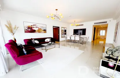 Apartment - 3 Bedrooms - 4 Bathrooms for rent in Boulevard Point - Downtown Dubai - Dubai