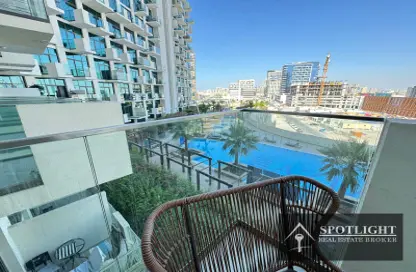 Apartment - 1 Bathroom for rent in Farhad Azizi Residence - Al Jaddaf - Dubai