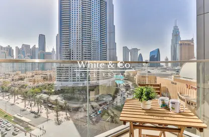 Apartment - 1 Bedroom - 2 Bathrooms for rent in Boulevard Point - Downtown Dubai - Dubai