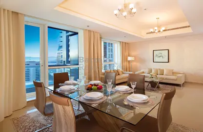 Apartment - 2 Bedrooms - 3 Bathrooms for rent in Barcelo Residences - Dubai Marina - Dubai