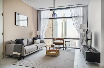 Apartment - 1 Bedroom - 2 Bathrooms for rent in Index Tower - DIFC - Dubai