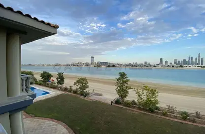 Villa - 6 Bedrooms - 7 Bathrooms for rent in Signature Villas Frond L - Signature Villas - Palm Jumeirah - Dubai