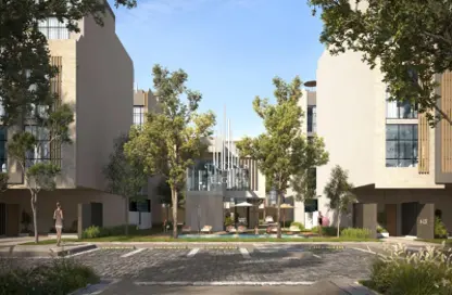 Townhouse - 3 Bedrooms - 4 Bathrooms for sale in Reportage Village Khalifa City - Khalifa City - Abu Dhabi