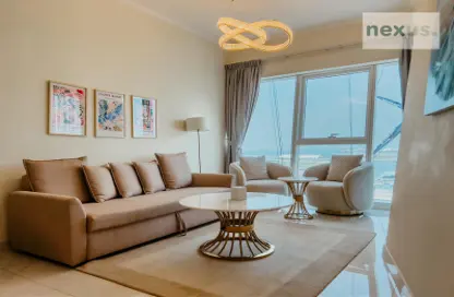 Apartment - 2 Bedrooms - 3 Bathrooms for rent in Damac Heights - Dubai Marina - Dubai