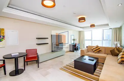 Apartment - 1 Bathroom for rent in Al Jowhara Tower - Corniche Road - Abu Dhabi