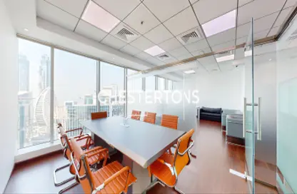 Office Space - Studio - 1 Bathroom for rent in The Burlington - Business Bay - Dubai