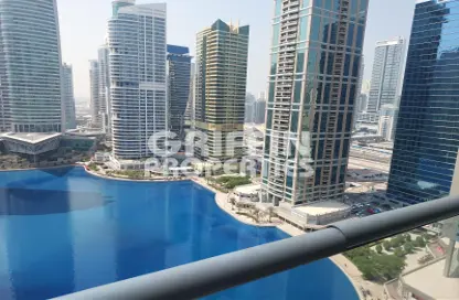 Apartment - 1 Bathroom for rent in Dubai Arch - JLT Cluster G - Jumeirah Lake Towers - Dubai