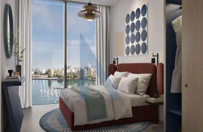 Room / Bedroom image for: Apartment - 1 Bedroom - 1 Bathroom for sale in Nautica One - Maritime City - Dubai, Image 1