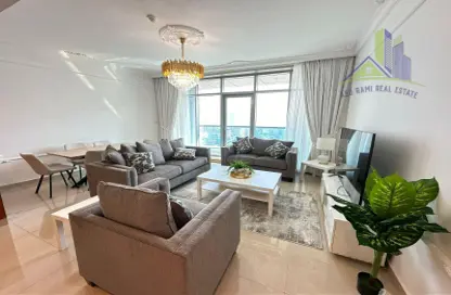 Apartment - 1 Bedroom - 2 Bathrooms for rent in Ajman Corniche Residences - Ajman Corniche Road - Ajman