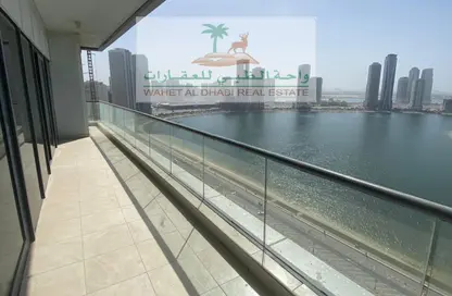 Apartment - 3 Bedrooms - 5 Bathrooms for rent in Al Mamzar - Al Mamzar - Sharjah - Sharjah