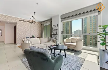 شقة - 2 غرف نوم - 2 حمامات للايجار في ذا ريزيدنس 6 - برج ريزيدنس - دبي وسط المدينة - دبي