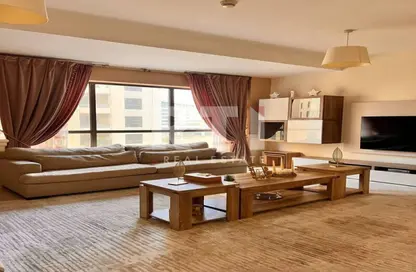 Apartment - 3 Bedrooms - 4 Bathrooms for rent in Rimal 1 - Rimal - Jumeirah Beach Residence - Dubai