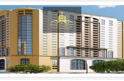 Apartment - 1 Bedroom - 2 Bathrooms for sale in Nuaimia Two Tower - Al Nuaimiya - Ajman