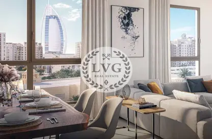 Apartment - 4 Bedrooms - 6 Bathrooms for sale in Jadeel 3 - Madinat Jumeirah Living - Umm Suqeim - Dubai