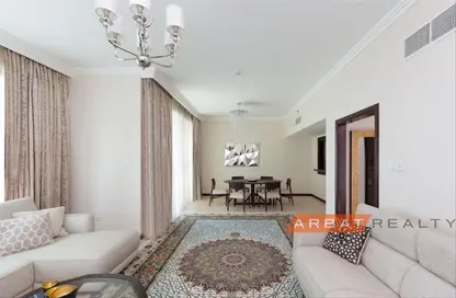 Apartment - 2 Bedrooms - 4 Bathrooms for rent in Al Bateen Residences - Jumeirah Beach Residence - Dubai