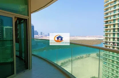 Apartment - 1 Bedroom - 2 Bathrooms for rent in Beach Towers - Shams Abu Dhabi - Al Reem Island - Abu Dhabi