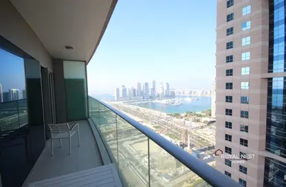 Apartment - 1 Bedroom - 2 Bathrooms for rent in Damac Heights - Dubai Marina - Dubai