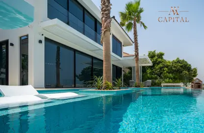 Villa - 5 Bedrooms - 6 Bathrooms for sale in Garden Homes Frond M - Garden Homes - Palm Jumeirah - Dubai