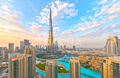 Apartment - 1 Bedroom - 2 Bathrooms for rent in The Signature - Burj Khalifa Area - Downtown Dubai - Dubai