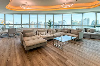 Apartment - 4 Bedrooms - 4 Bathrooms for rent in Horizon Tower - Dubai Marina - Dubai