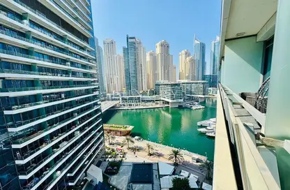 Apartment - 1 Bedroom - 2 Bathrooms for sale in Silverene Tower B - Silverene - Dubai Marina - Dubai