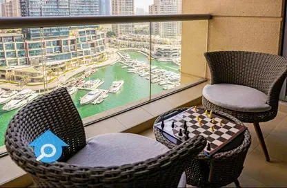 Apartment - 1 Bedroom - 1 Bathroom for rent in Iris Blue - Dubai Marina - Dubai