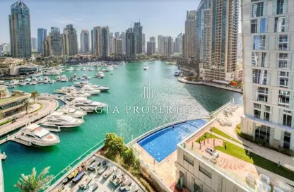 Apartment - 2 Bedrooms - 3 Bathrooms for sale in Damac Heights - Dubai Marina - Dubai