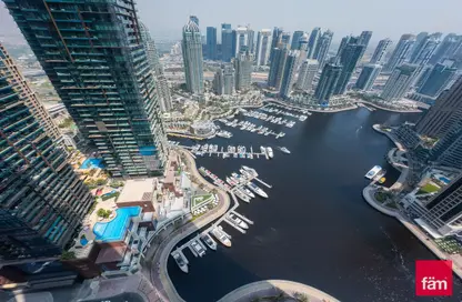 Apartment - 2 Bedrooms - 3 Bathrooms for rent in Damac Heights - Dubai Marina - Dubai